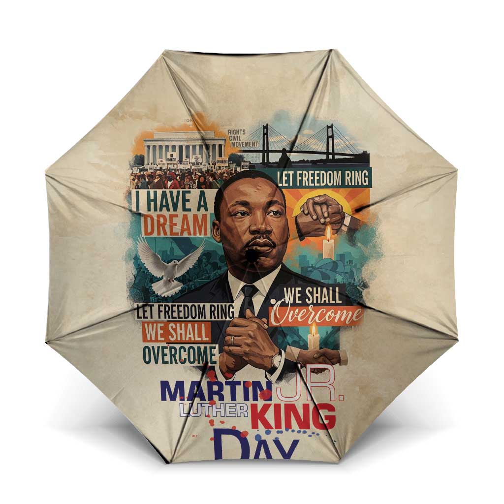 Martin Luther King MLK Umbrella I Have a Dream Vintage Art - Wonder Print Shop