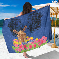 Netherlands Lion Sarong Tulip And Windmill