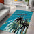 Personalized Saint Kitts and Nevis Coconut Palm Tree Area Rug - Wonder Print Shop