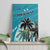 Personalized Saint Kitts and Nevis Coconut Palm Tree Canvas Wall Art - Wonder Print Shop