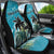 Personalized Saint Kitts and Nevis Coconut Palm Tree Car Seat Cover - Wonder Print Shop