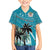 Personalized Saint Kitts and Nevis Coconut Palm Tree Family Matching Puletasi and Hawaiian Shirt - Wonder Print Shop