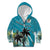 Personalized Saint Kitts and Nevis Coconut Palm Tree Kid Hoodie - Wonder Print Shop