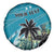 Personalized Saint Kitts and Nevis Coconut Palm Tree Spare Tire Cover - Wonder Print Shop