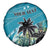 Personalized Saint Kitts and Nevis Coconut Palm Tree Spare Tire Cover - Wonder Print Shop