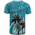 Personalized Saint Kitts and Nevis Coconut Palm Tree T Shirt - Wonder Print Shop