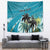 Personalized Saint Kitts and Nevis Coconut Palm Tree Tapestry