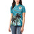 Personalized Saint Kitts and Nevis Coconut Palm Tree Women Polo Shirt - Wonder Print Shop