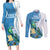 Personalized Guatemala Independence Day Couples Matching Long Sleeve Bodycon Dress and Long Sleeve Button Shirt Since 1821 With Quetzal Bird - Wonder Print Shop