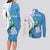 Personalized Guatemala Independence Day Couples Matching Long Sleeve Bodycon Dress and Long Sleeve Button Shirt Since 1821 With Quetzal Bird - Wonder Print Shop