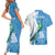 Personalized Guatemala Independence Day Couples Matching Short Sleeve Bodycon Dress and Hawaiian Shirt Since 1821 With Quetzal Bird - Wonder Print Shop