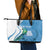 Personalized Guatemala Independence Day Leather Tote Bag Since 1821 With Quetzal Bird