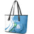 Personalized Guatemala Independence Day Leather Tote Bag Since 1821 With Quetzal Bird