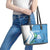 Personalized Guatemala Independence Day Leather Tote Bag Since 1821 With Quetzal Bird