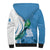 Personalized Guatemala Independence Day Sherpa Hoodie Since 1821 With Quetzal Bird - Wonder Print Shop