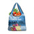 Personalized Guatemala Independence Day Grocery Bag With Tropical Flower