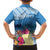 Personalized Guatemala Independence Day Hawaiian Shirt With Tropical Flower - Wonder Print Shop