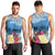 Personalized Guatemala Independence Day Men Tank Top With Tropical Flower - Wonder Print Shop