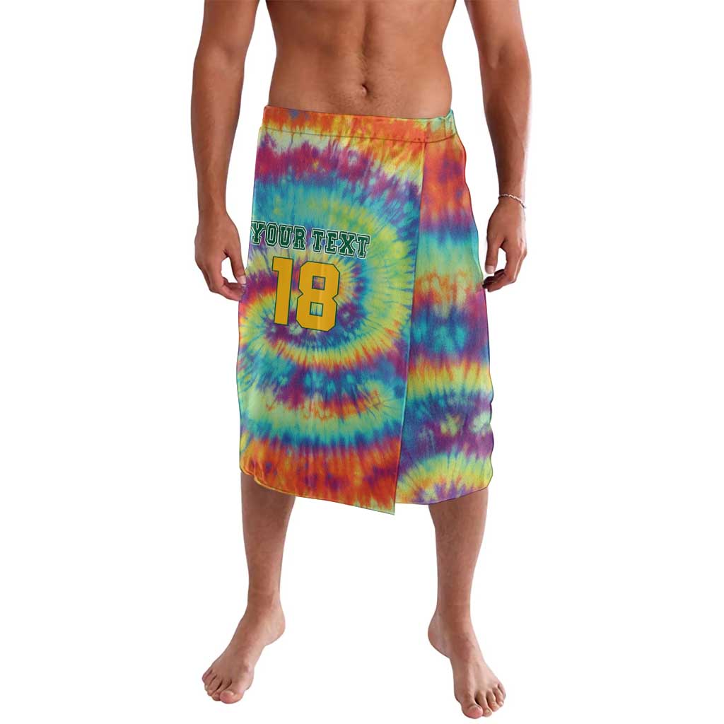 Custom Lithuania Basketball Skeleton 1992 Lavalava Tie Dye Pattern - Wonder Print Shop