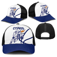 Cyprus Basketball Baseball Net Cap Go Champion - Wonder Print Shop