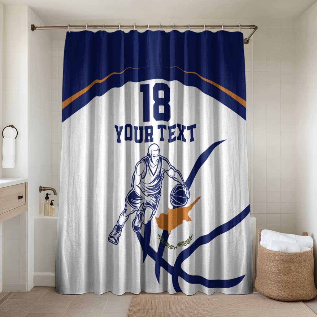 Cyprus Basketball Custom Bathroom Set Go Champion - Wonder Print Shop