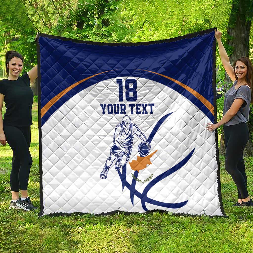 Cyprus Basketball Custom Quilt Go Champion - Wonder Print Shop