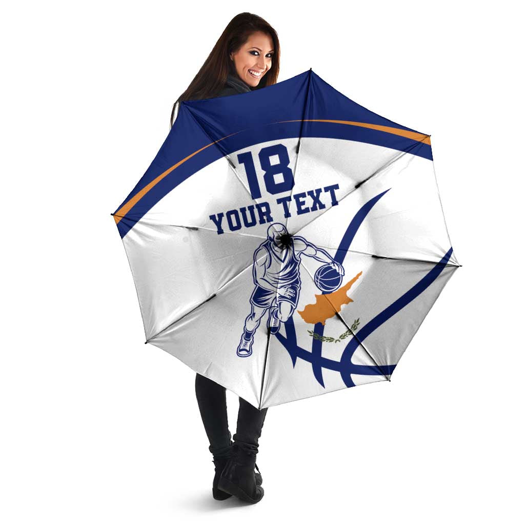 Cyprus Basketball Custom Umbrella Go Champion - Wonder Print Shop