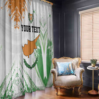 Custom Cyprus Window Curtain Sporty Style - Wonder Print Shop