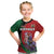 Personalized Kenya Lilac Breasted Roller Kid T Shirt With Violet Flowers