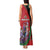 Personalized Kenya Lilac Breasted Roller Tank Maxi Dress With Violet Flowers