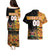 Custom Kenya Coat Of Arms Couples Matching Puletasi and Hawaiian Shirt With Kente Patterns LT18