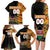 Custom Kenya Coat Of Arms Family Matching Long Sleeve Bodycon Dress and Hawaiian Shirt With Kente Patterns LT18