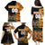 Custom Kenya Coat Of Arms Family Matching Puletasi and Hawaiian Shirt With Kente Patterns LT18