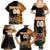 Custom Kenya Coat Of Arms Family Matching Summer Maxi Dress and Hawaiian Shirt With Kente Patterns LT18