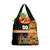 Custom Kenya Coat Of Arms Grocery Bag With Kente Patterns