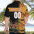 Custom Kenya Coat Of Arms Hawaiian Shirt With Kente Patterns LT18