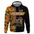 Custom Kenya Coat Of Arms Hoodie With Kente Patterns LT18