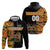 Custom Kenya Coat Of Arms Hoodie With Kente Patterns LT18