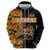 Custom Kenya Coat Of Arms Hoodie With Kente Patterns LT18