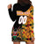 Custom Kenya Coat Of Arms Hoodie Dress With Kente Patterns LT18