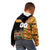 Custom Kenya Coat Of Arms Kid Hoodie With Kente Patterns LT18