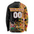 Custom Kenya Coat Of Arms Long Sleeve Shirt With Kente Patterns LT18