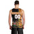 Custom Kenya Coat Of Arms Men Tank Top With Kente Patterns LT18