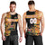 Custom Kenya Coat Of Arms Men Tank Top With Kente Patterns LT18