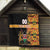 Custom Kenya Coat Of Arms Quilt With Kente Patterns