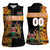 Custom Kenya Coat Of Arms Women Sleeveless Polo Shirt With Kente Patterns LT18