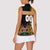 Custom Kenya Coat Of Arms Women Sleeveless Polo Shirt With Kente Patterns LT18