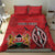 Personalized Kenya Coat Of Arms Bedding Set Ethnic Seamless Pattern