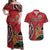 Personalized Kenya Coat Of Arms Couples Matching Off Shoulder Maxi Dress and Hawaiian Shirt Ethnic Seamless Pattern