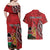 Personalized Kenya Coat Of Arms Couples Matching Off Shoulder Maxi Dress and Hawaiian Shirt Ethnic Seamless Pattern